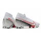 Nike Mercurial Superfly 7 Elite Dynamic Fit FG -Blanc Cramoisi Noir