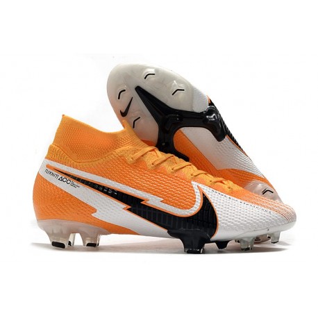Nike Mercurial Superfly 7 Elite Dynamic Fit FG-Orange Laser Noir Blanc