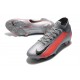 Nike Mercurial Superfly 7 Elite Dynamic Fit FG -Gris Noir Cramoisi 