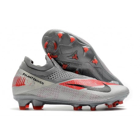 Nike Chaussure Phantom Vision 2 Elite Dynamic Fit FG Noir Rouge