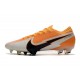 Crampon Nike Mercurial Vapor 13 Elite FG -Orange Laser Noir Blanc