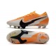 Crampon Nike Mercurial Vapor 13 Elite FG -Orange Laser Noir Blanc