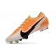 Crampon Nike Mercurial Vapor 13 Elite FG -Orange Laser Noir Blanc