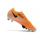 Crampon Nike Mercurial Vapor 13 Elite FG -Orange Laser Noir Blanc