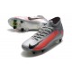 Nike Mercurial Superfly VII Elite DF SG-PRO Gris Noir Rouge