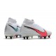 Nike Mercurial Superfly VII Elite DF SG-PRO Blanc Rouge Bleu