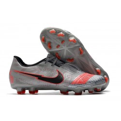 Chaussure 2020 Nike Phantom Vnm Elite FG - Gris Noir Rouge
