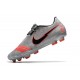 Chaussure 2020 Nike Phantom Vnm Elite FG - Gris Noir Rouge