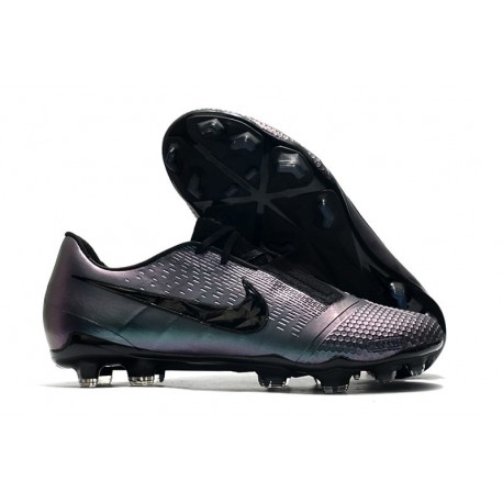 Chaussure 2020 Nike Phantom Vnm Elite FG -Noir Bleu Laser Anthracite