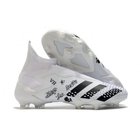 adidas Crampon Predator Mutator 20+ FG Blanc Noir