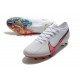 Nike Mercurial Vapor 13 Elite AG-Pro Blanc Rouge Bleu