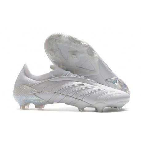 Crampons de foot adidas Predator Archive FG - Blanc