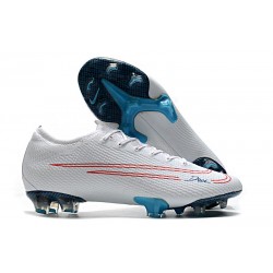 Nike CR7 x Bugatti Mercurial Vapor 13 Elite FG Blanc Rouge Bleu
