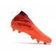adidas Nemeziz 19+ FG Crampons de Football Corail Noir Rouge Goire
