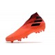 adidas Nemeziz 19+ FG Crampons de Football Corail Noir Rouge Goire