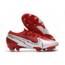 Nike Mercurial Vapor XIII 360 Elite FG Rouge Blanc