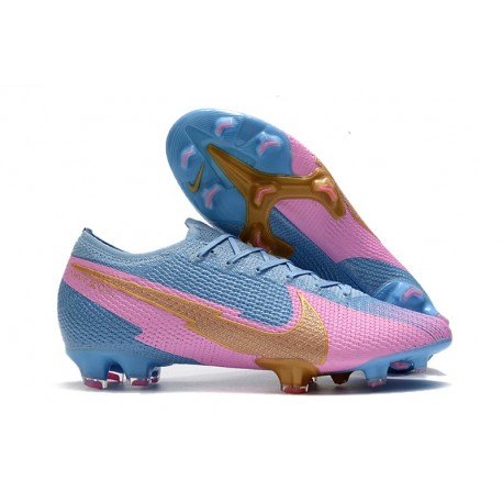 Nike Mercurial Vapor XIII 360 Elite FG Bleu Rose Or