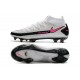 Crampons de Foot Nike Phantom GT Elite DF FG Blanc Rose Noir