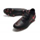 Crampons de Foot Nike Phantom GT Elite DF FG Noir Rouge Chili Gris