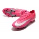 Nike Mercurial Vapor 13 Elite AG-Pro x Mbappe Rose Blanc Noir