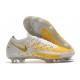 Chaussures Nouvelle Nike Phantom GT Elite FG Blanc Or