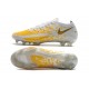 Chaussures Nouvelle Nike Phantom GT Elite FG Blanc Or