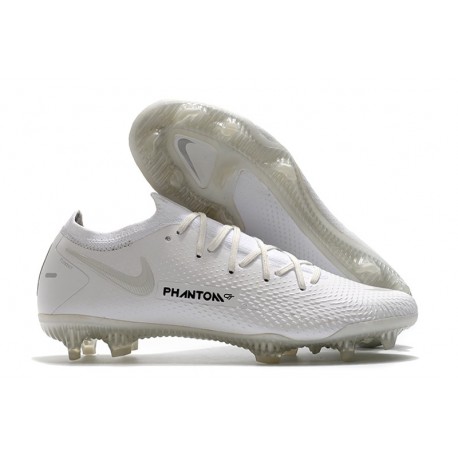 Chaussures Nouvelle Nike Phantom GT Elite FG Blanc