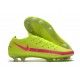 Chaussures Nouvelle Nike Phantom GT Elite FG Jaune Rose