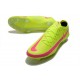 Chaussures Nouvelle Nike Phantom GT Elite FG Jaune Rose