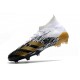 Crampon Nouveaux adidas Predator Mutator 20.1 FG Blanc Or Noir