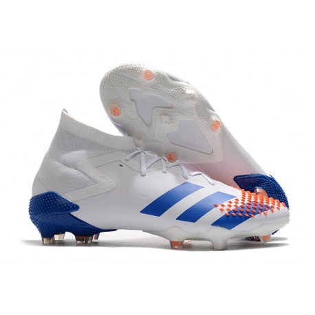 Crampon Nouveaux adidas Predator Mutator 20.1 FG Ciel Bleu Royal Corail