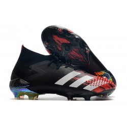 Crampon Nouveaux adidas Predator Mutator 20.1 FG Noir Blanc Rouge