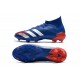 Crampon Nouveaux adidas Predator Mutator 20.1 FG Bleu Roi Blanc Rouge