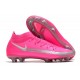 Crampons de Foot Nike Phantom GT Elite DF FG Rose Argent