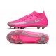 Crampons de Foot Nike Phantom GT Elite DF FG Rose Argent