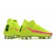 Crampons de Foot Nike Phantom GT Elite DF FG Vert Rose