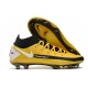 Nike Homme Phantom GT Elite DF FG Jaune Noir Blanc