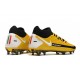 Nike Homme Phantom GT Elite DF FG Jaune Noir Blanc
