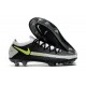 Nike Phantom GT Elite FG Crampon de Football Noir Gris