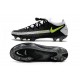 Nike Phantom GT Elite FG Crampon de Football Noir Gris