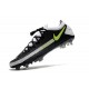 Nike Phantom GT Elite FG Crampon de Football Noir Gris