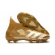 adidas Crampon Predator Mutator 20+ FG Or Metallique Blanc