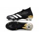 Crampon adidas Predator Mutator 20.1 FG Noir Blanc Or Metallique