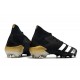 Crampon adidas Predator Mutator 20.1 FG Noir Blanc Or Metallique