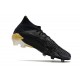 Crampon adidas Predator Mutator 20.1 FG Noir Blanc Or Metallique