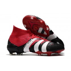 Crampon Nouveaux adidas Predator Mutator 20.1 FG Noir Rouge Blanc