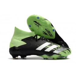 Crampon Nouveaux adidas Predator Mutator 20.1 FG Vert Signal Blanc Noir