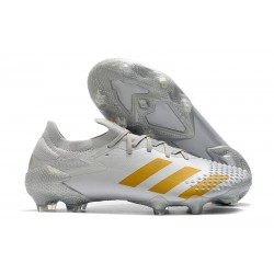 adidas Predator Mutator 20.1 Low FG Blanc Or