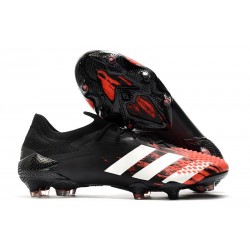 adidas Predator Mutator 20.1 Low FG Noir Blanc Rouge