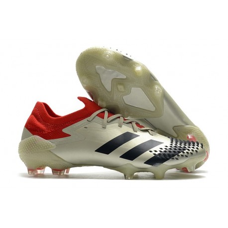 adidas Predator Mutator 20.1 Low FG Beige Noir Rouge